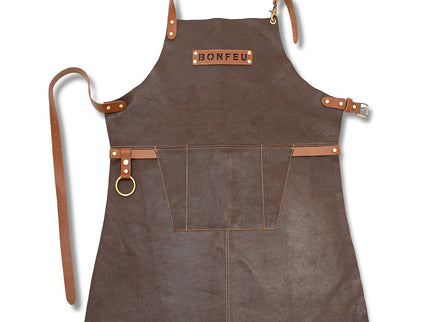 Tablier en cuir BonFeu