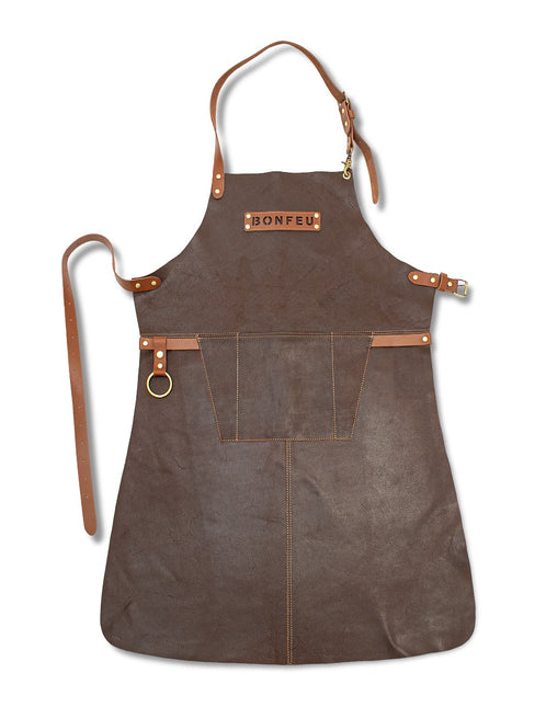 Tablier en cuir BonFeu