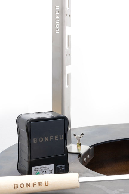 BonFeu rotisserie motor + rotisserie set productfoto

