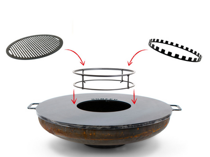 Plaque de cuisson BonPlancha pour BonBowl 60 cm BonFeu