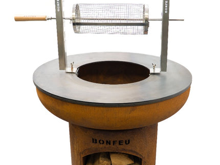 BonFeu Rotisserie Grill Basket productafbeelding met bonbiza
