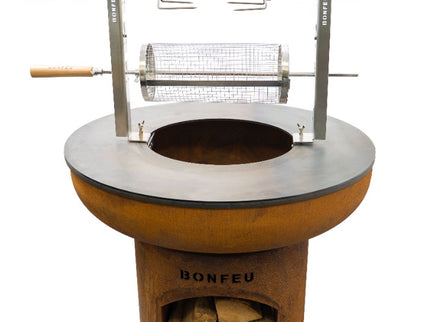 BonFeu Rotisserie Grill Basket productafbeelding met bonbiza
