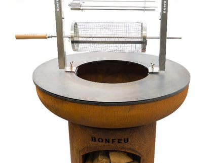 BonFeu Rotisserie Grill Basket productafbeelding met bonbiza
