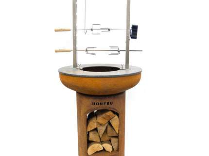 BonFeu BonBiza met rotisserie set + motor productfoto
