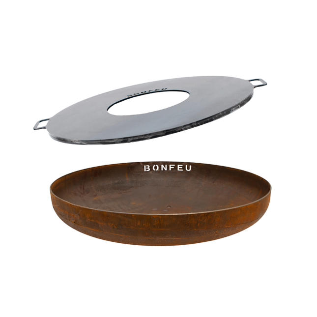Pakketdeal BonFeu BonBowl 80 + BonPlancha 80