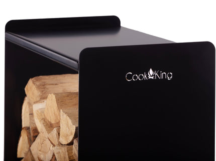 CookKing houtopslag Fuego logo detail