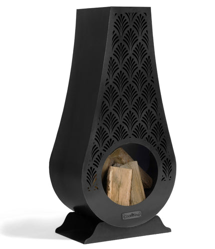 CookKing tuinhaard Ankara productfoto met hout
