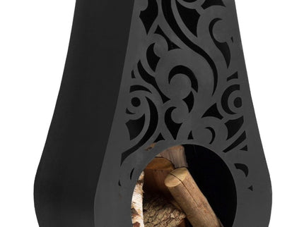 CookKing tuinhaard Hawana productfoto met hout
