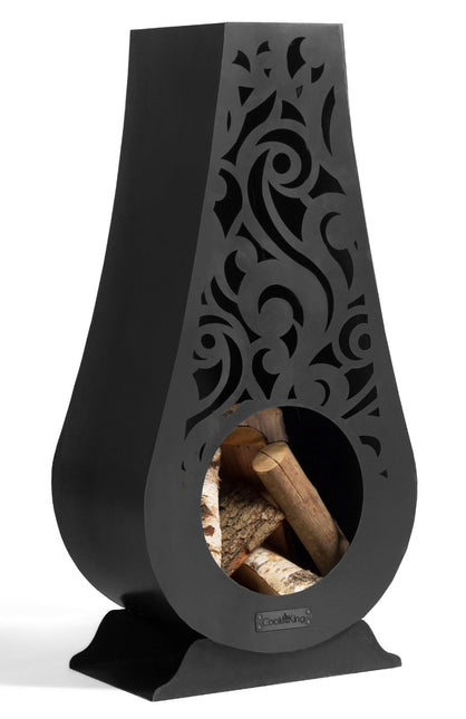 CookKing tuinhaard Hawana productfoto met hout
