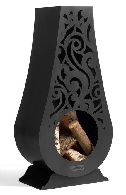 CookKing tuinhaard Hawana productfoto met hout
