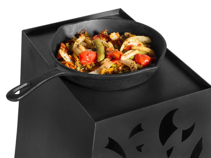 CookKing tuinhaard Hawana productfoto met pannetje
