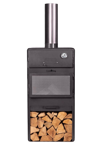 CookKing Tuinhaard Vento met Oven voorkant