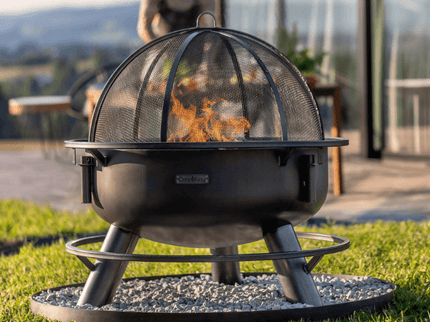Cook King bodemplaat voor vuurkorf sfeerfoto