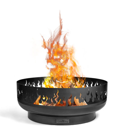 CookKing vuurschaal Fire productfoto met vuur

