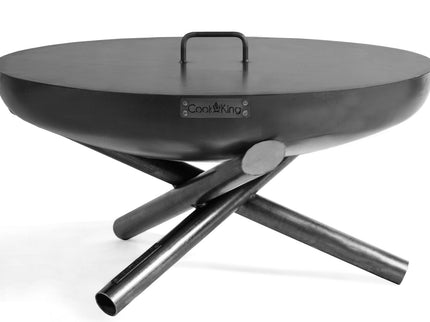 Brasero bol à feu Indiana 80 cm acier noir CookKing