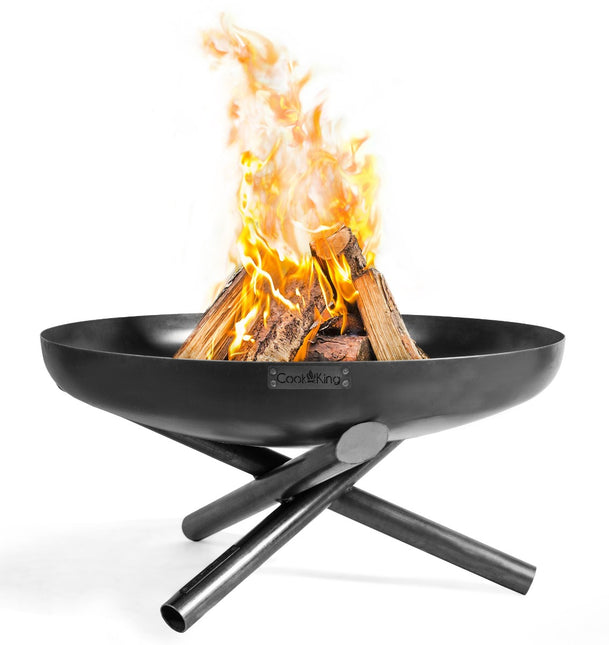 Brasero bol à feu Indiana acier noir CookKing