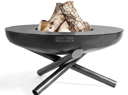 Brasero bol à feu Indiana acier noir CookKing