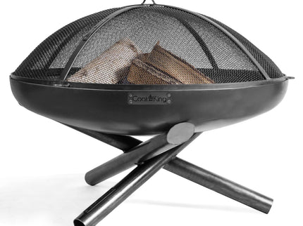 Brasero bol à feu Indiana acier noir CookKing