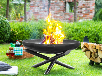 Brasero bol à feu Indiana acier noir CookKing