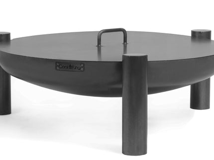 Brasero bol à feu Palma 60 cm acier noir CookKing