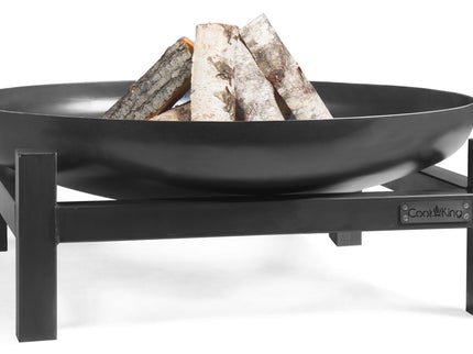 Brasero bol à feu Panama 100 cm acier noir CookKing