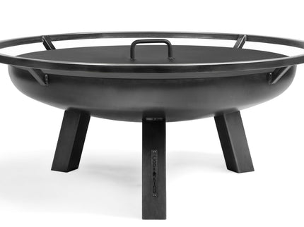 Brasero bol à feu Porto 100 cm acier noir CookKing