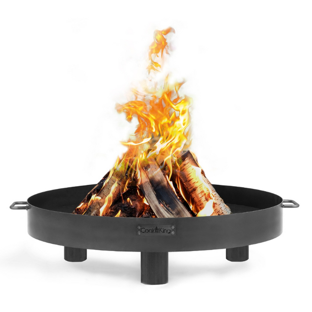 Brasero bol à feu Tunis 70 cm acier noir CookKing