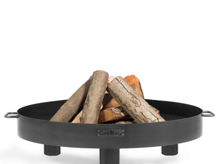 Brasero bol à feu Tunis 70 cm acier noir CookKing