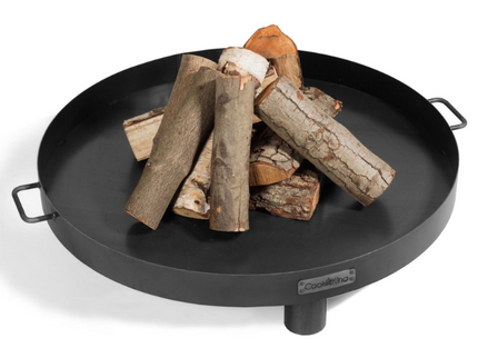 Brasero bol à feu Tunis 70 cm acier noir CookKing