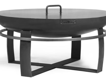 Brasero bol à feu Viking 100 cm acier noir CookKing