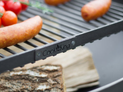Brasero bol à feu Viking 100 cm acier noir CookKing