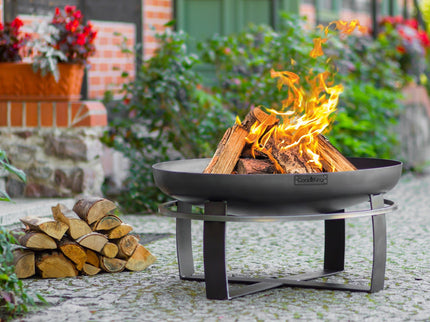Brasero bol à feu Viking acier noir CookKing