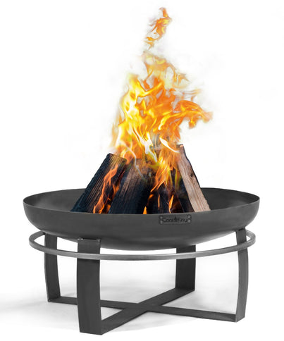 Brasero bol à feu Viking acier noir CookKing