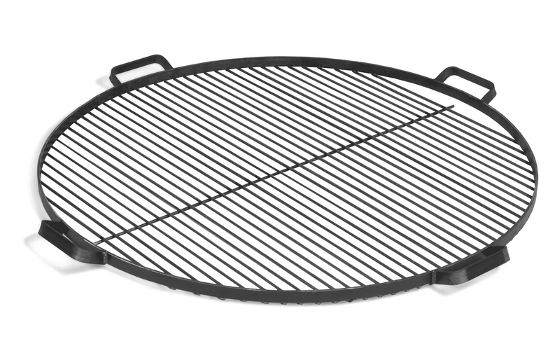 Zwart Stalen Grillrooster met 4 Handvatten -80 cm