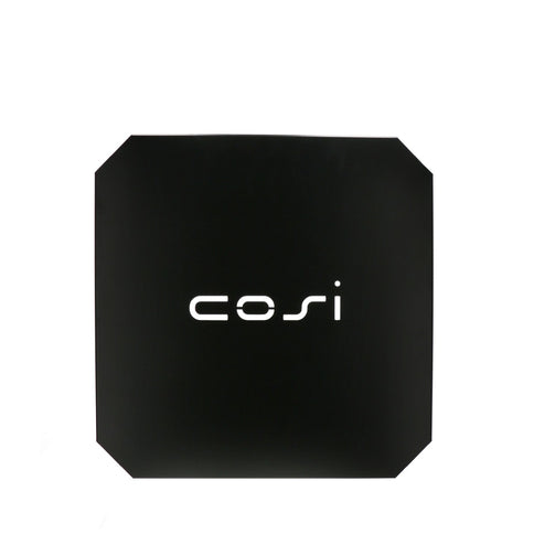 Plaque de recouvrement pour kit de verre carré L Cosi
