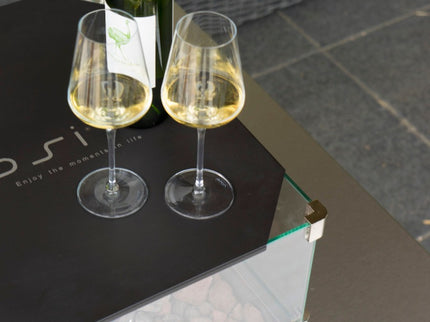 Plaque de recouvrement pour kit de verre carré M Cosi