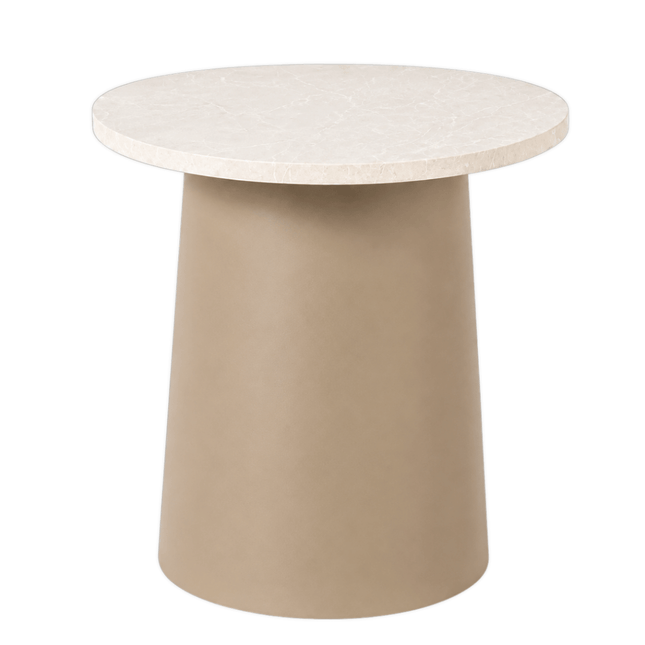 Table d'appoint/cache-bouteille Cosidune beige Cosi