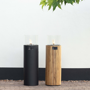 Lanterne à gaz de table Cosiscoop Pillar L noir Cosi