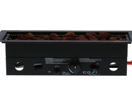 Cosi Fires inbouwbrander Cosiburner Straight Black