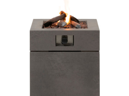 Table brasero Cosibrixx 60 aspect béton Cosi