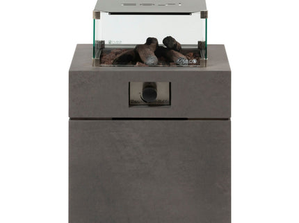 Table brasero Cosibrixx 60 aspect béton Cosi