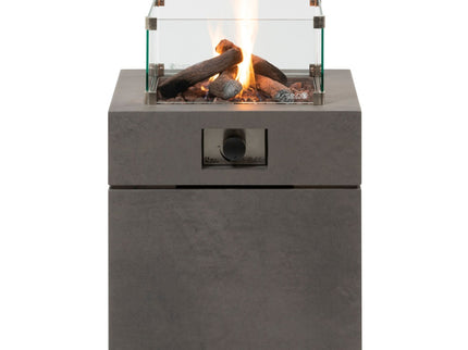 Table brasero Cosibrixx 60 aspect béton Cosi