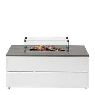 Table brasero Cosipure 120 blanche / gris Cosi
