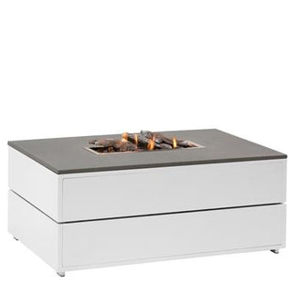 Table brasero Cosipure 120 blanche / gris Cosi