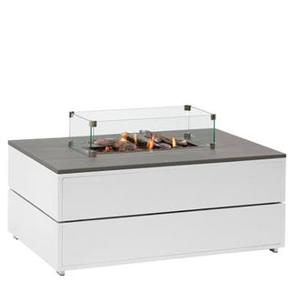 Table brasero Cosipure 120 blanche / gris Cosi