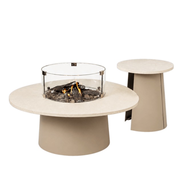 Ensemble de table brasero Cosidune beige Cosi