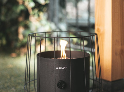 Lanterne à gaz de table Cosiscoop Basket noir Cosi