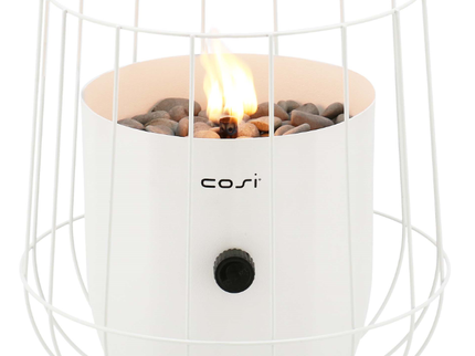 Lanterne à gaz de table Cosiscoop Basket blanche Cosi