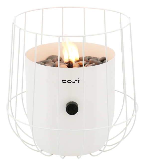 Lanterne à gaz de table Cosiscoop Basket blanche Cosi