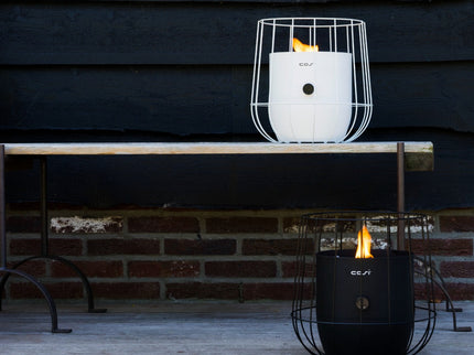 Lanterne à gaz de table Cosiscoop Basket blanche Cosi